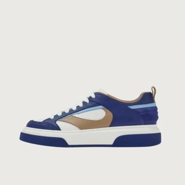 페라가모 남성 블루 스니커즈 - Ferragamo Mens Blue Sneakers - s… - 1