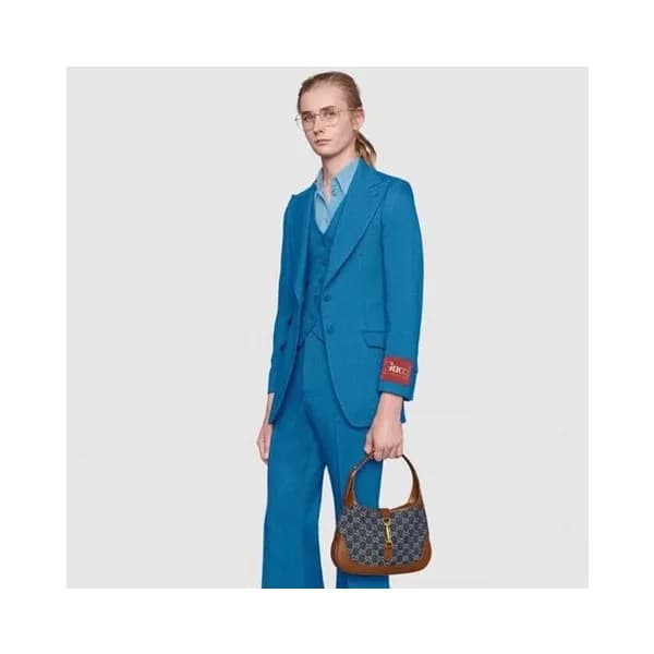 구찌 여성 블루 토트백- Gucci Womens Blue Tote Bag - gu401x - 1