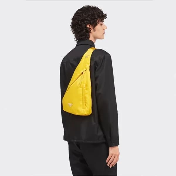 프라다 남성 옐로우 크로스백 - Prada Mens Yellow Cross Bag - pr… - 1