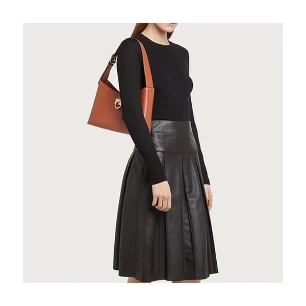페라가모 여성 카멜 숄더백 - Ferragamo Womens Camel Shoulder B… - 1