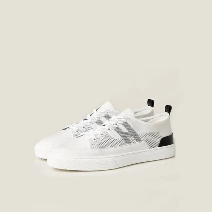 에르메스 남/녀 화이트 스니커즈 - Hermes Unisex White Sneakers -… - 1