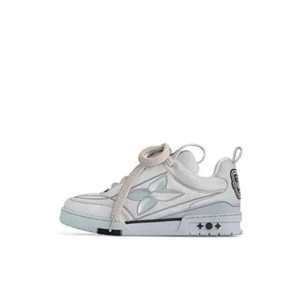 루이비통 남성 아이보리 스니커즈 - Louis vuitton Mens Ivory Sneak… - 1