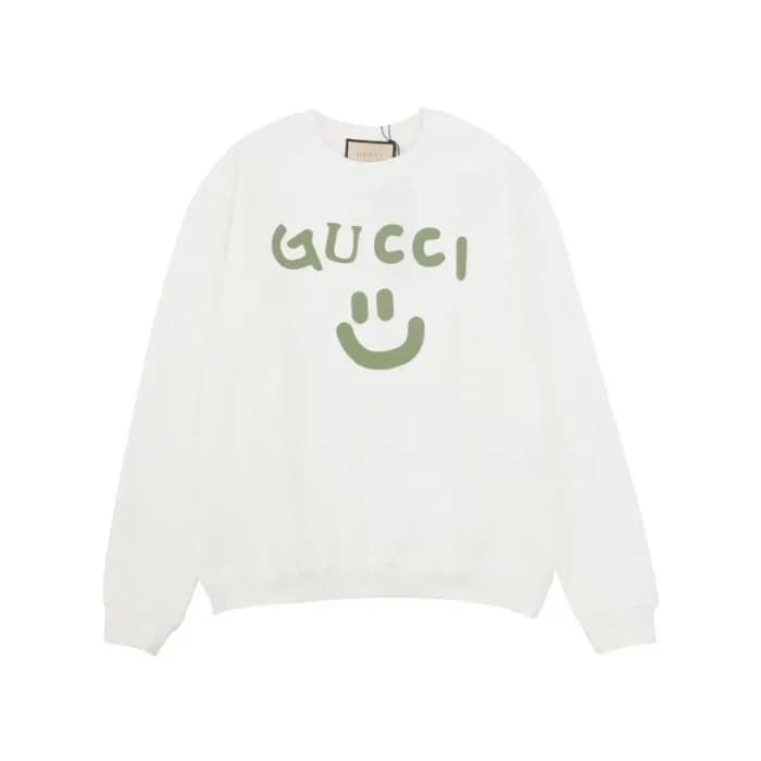 구찌 남성 베이직 화이트 맨투맨 - Gucci Mens White Tshirts - gu1… - 1