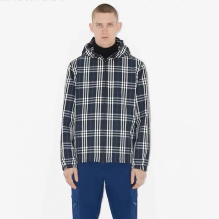 버버리 남성 모던 네이비 자켓 - Burberry Mens navy Jackets - bu… - 1