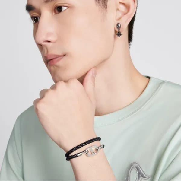 디올 남성 골드 팔찌 - Dior Mens Gold Bangle - acc1498x - 1