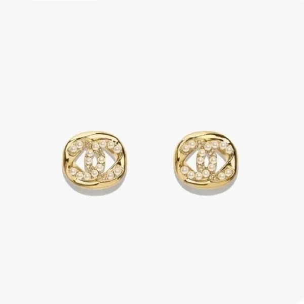 샤넬 여성 골드 이어링 - Chanel Womens Gold Earring - acc200… - 1