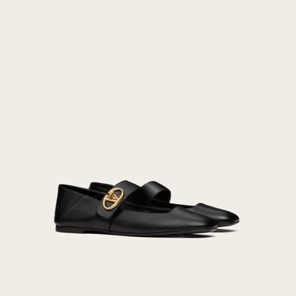 발렌티노 여성 로커 플렛 슈즈 - Valentino Womens Locker Flat Sh… - 1