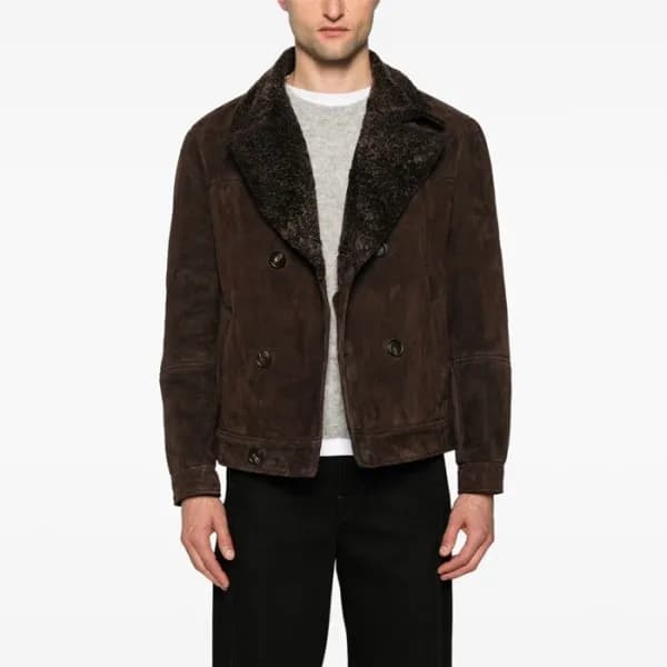 브루넬로쿠치넬리 남성 가죽 자켓 - Brunello Cucinelli Mens Leathe… - 1