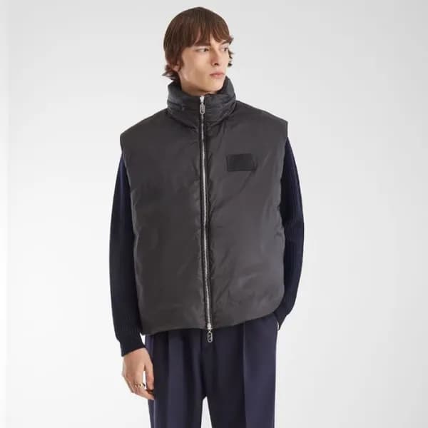 펜디 남성 양면 베스트 - Fendi Mens Reversible Vest - fec460…