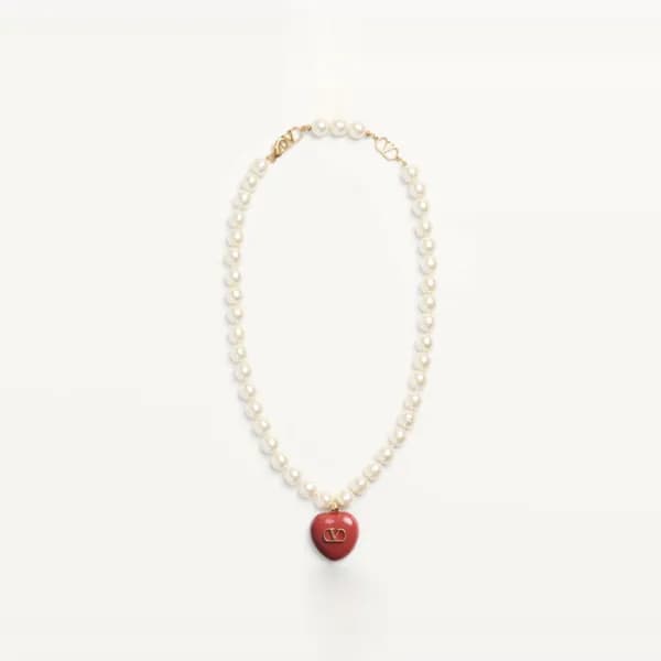 발렌티노 여성 골드 목걸이 - Valentino Womens Gold Necklace - … - 1