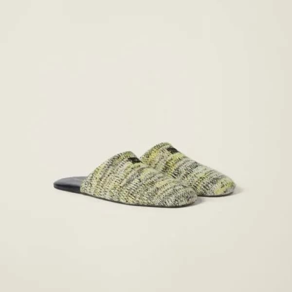 미우미우 여성 베이직 뮬 - Miumiu Womens Basic Slipper - mis3… - 1