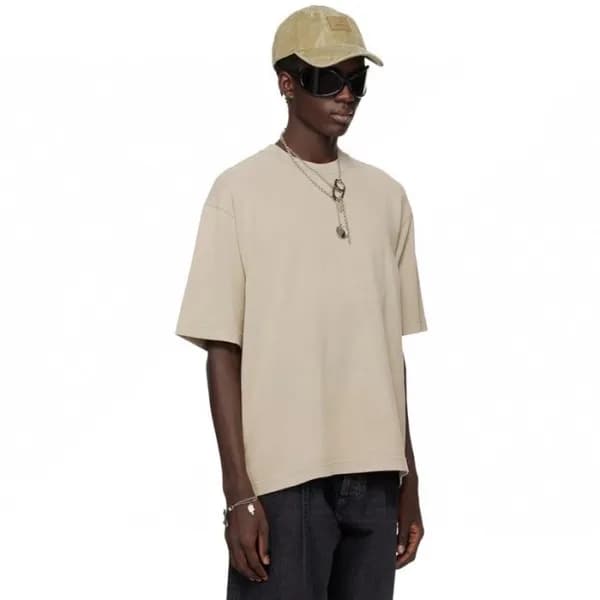 아크네 남/녀 라운드 반팔티 - Acne Unisex Round Tshirt - anc51… - 1