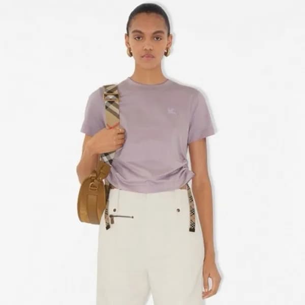 버버리 여성 라운드 반팔티 - Burberry Womens Round Tshirts - … - 1