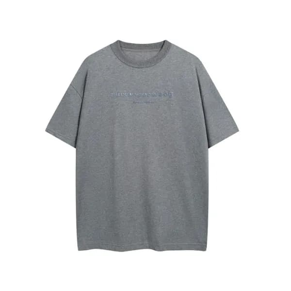 알렉산더왕 남성 라운드 반팔티 - Alexander wang Mens Round Tshir… - 1