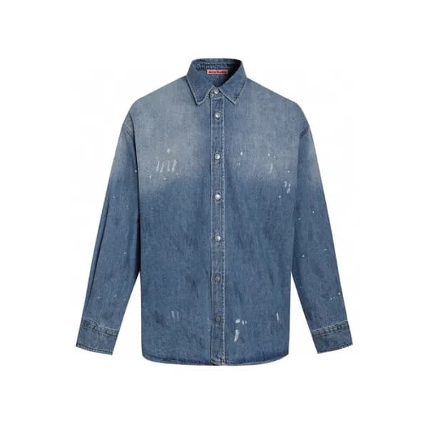 아크네 남성 클래식 셔츠 - Acne Studios Mens Classic Shirts -… - 1