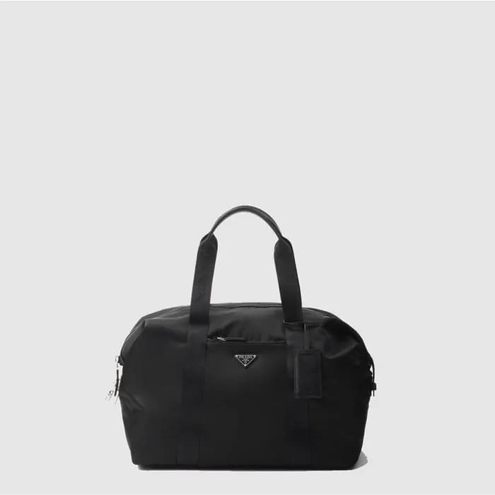 프라다 남성 리나일론 사피아노 가죽 더플백 2VC796 - Prada Mens Re-Nyl… - 1