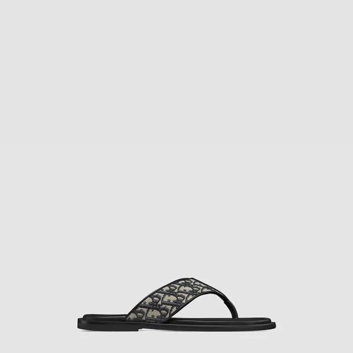 디올 남성 Alias 통 샌들 - Dior Mens Alias thong sandals -… - 1