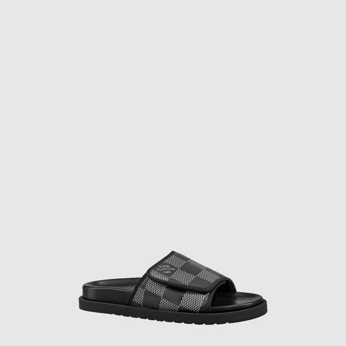 루이비통 남성 마이애미 뮬 슬리퍼 - Louis vuitton Mens Miami Mule… - 1