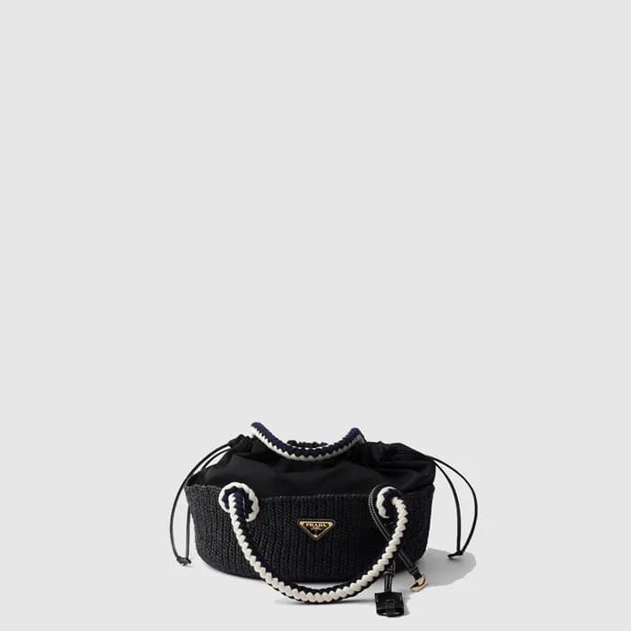 프라다 여성 스몰 크로셰 백 1BA463 - Prada Womens Small Croche… - 1