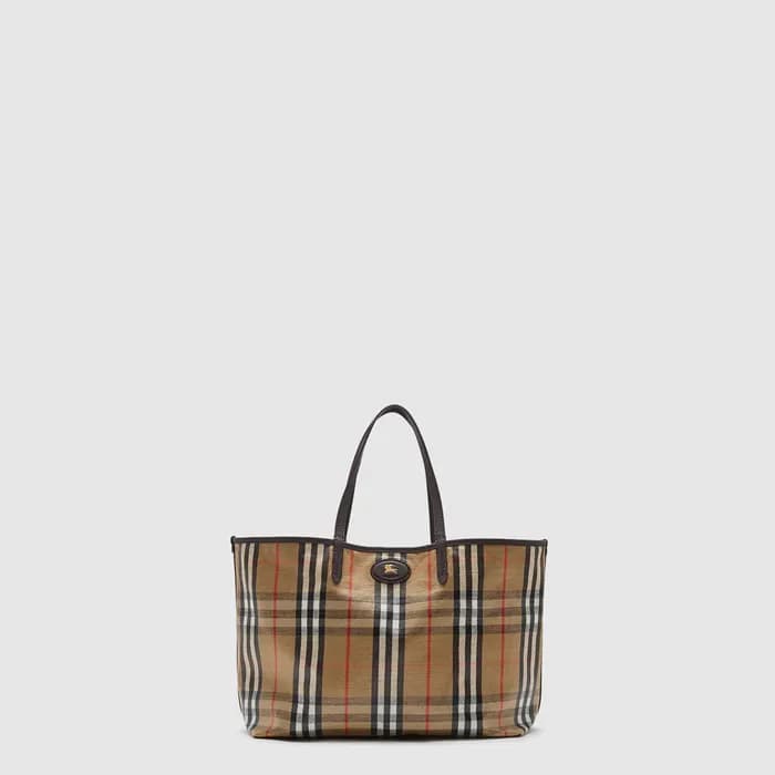 버버리 여성 미디엄 하이랜드 토트 - Burberry Womens Medium Highla… - 1