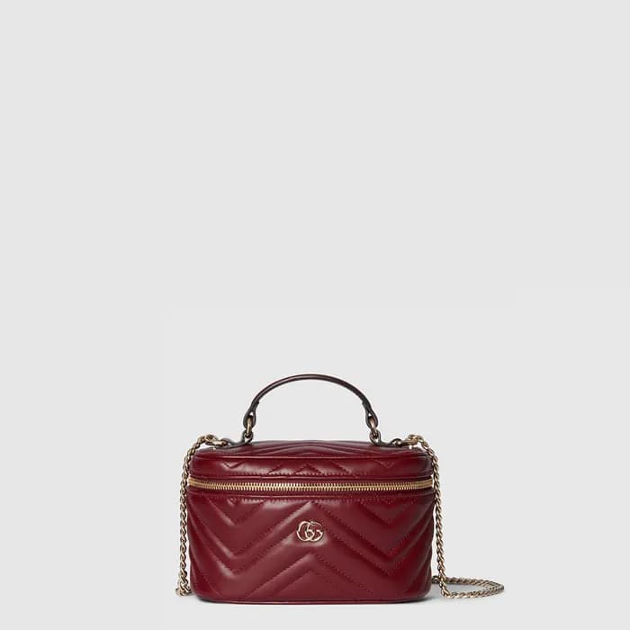 구찌 여성 GG 마몽 미니 베니티 백 - Gucci Womens GG Marmont Min… - 1