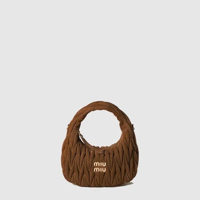 미우미우 여성 완더 마테라쎄 호보 백 - Miumiu Womens Wander Matela… - 1