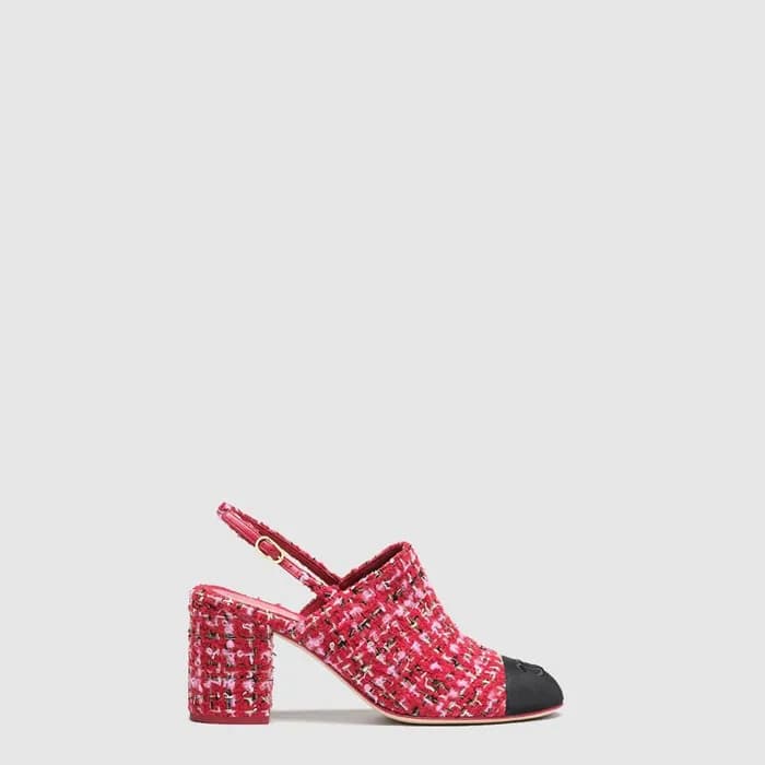 샤넬 여성 하이힐 슬링백 - Chanel Womens Slingback - chs8571x - 1