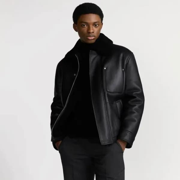디올 남성 가죽 자켓 - Dior Mens Leather Jacket - dic12379x - 1