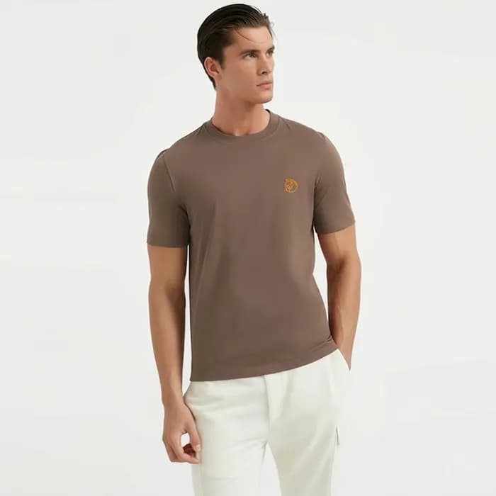에르메스 남성 라운드 반팔티 - Hermes Mens Round Tshirt - hec13… - 1