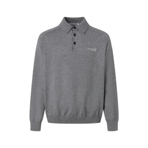 아크네 남성 폴로 니트웨어 - Acne Mens Polo Knitwear - anc1420… - 1