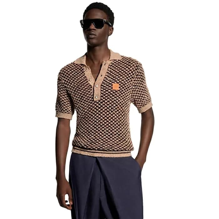 루이비통 남성 폴로 반팔 티셔츠 - Louis vuitton Mens Polo Tshirt… - 1