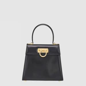 페라가모 여성 아이코닉 탑핸들 백 미듐 - Ferragamo Womens Iconic To…