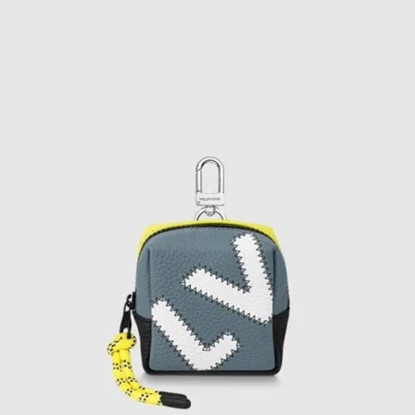 루이비통 남/녀 컬러 블럭 스퀘어 백 참 - Louis vuitton Unisex Colo… - 1