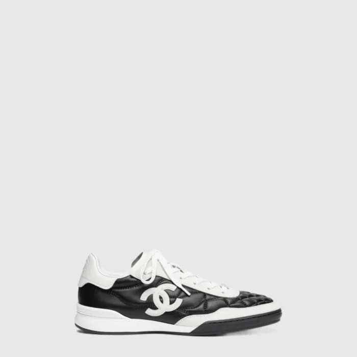 샤넬 여성 레더 스니커즈 - Chanel Womens Leather Sneakers - c… - 1