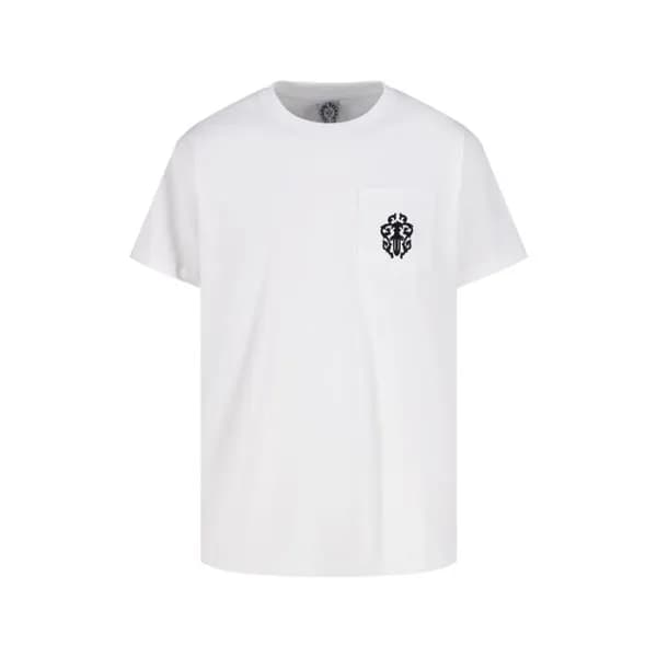 크롬하츠 남성 라운드 반팔티 - Chrom Hearts Mens Round Tshirt -… - 1