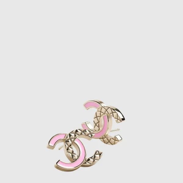 샤넬 여성 메탈 레진 스터드 이어링 - Chanel Womens Metal Resin St… - 1