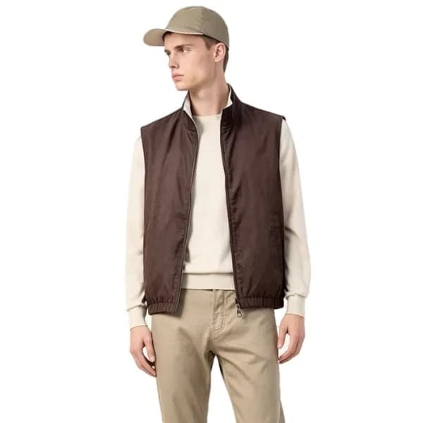 로로피아나 남성 양면 베스트 - Loro Piana Mens Reversible Best … - 1
