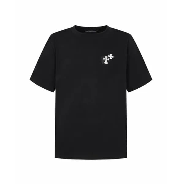 크롬하츠 남성 라운드 반팔티 - Chrom Hearts Mens Round Tshirt -… - 1