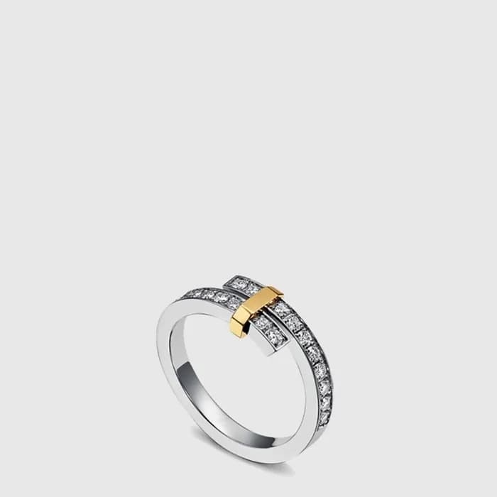 티파니 여성 바이패스 반지 - Tiffany & Co Womens Bypass Ring -… - 1