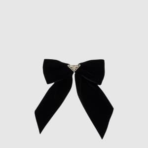프라다 여성 보우 헤어 클립 - Prada Womens Bow Hair Clip - acc…