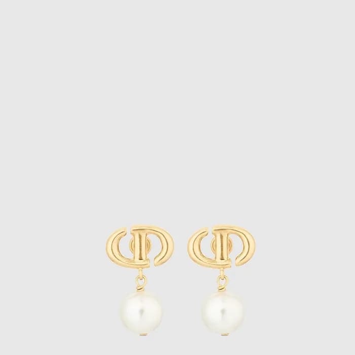 디올 여성 CD 네이비 이어링 - Dior Womens CD Navy Earring - acc9935x - 1