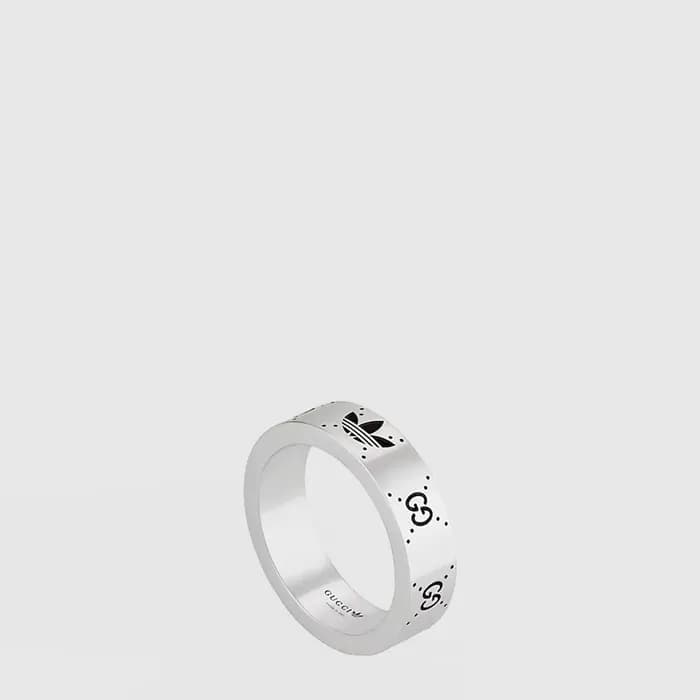 구찌 남/녀 인터로킹 G 링 - Gucci Unisex Interlocking G Ring - acc10717x - 1