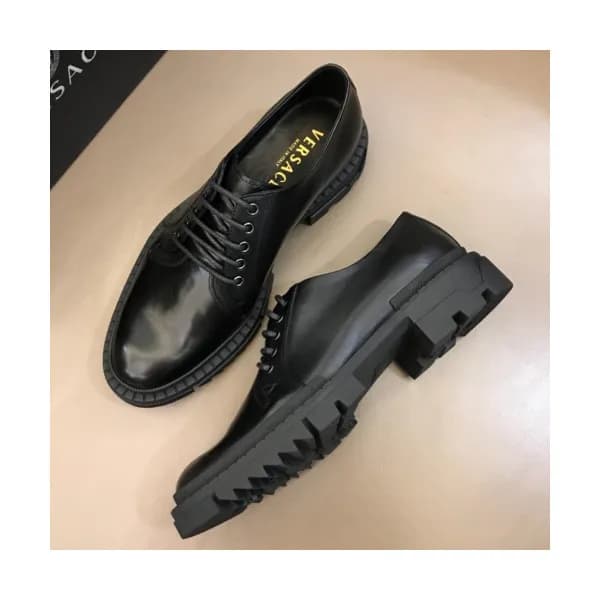 VERSACEI 2018 MENS LEATHER OXFORD - 베르사체 남성 레더 옥스… - 1