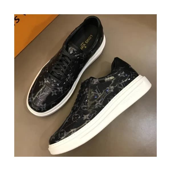 LOUIS VUITTON 2018 MENS LEATHER SKEAKERS - 루이비통 남성… - 1