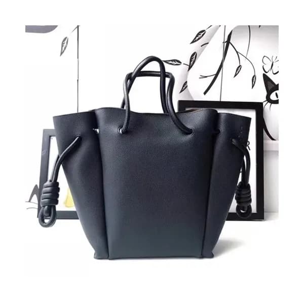 Loewe Flamenco Knot Small Tote Bag,24CM - 로에베 플라멩고… - 1