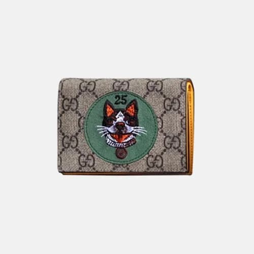 Gucci GG Supreme Card Case 506277 - 구찌 슈프림 카드지갑 GU… - 1