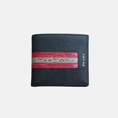 Prada 2018 Mens Saffiano Bifold Wallet - 프라다 남성 신상… - 1