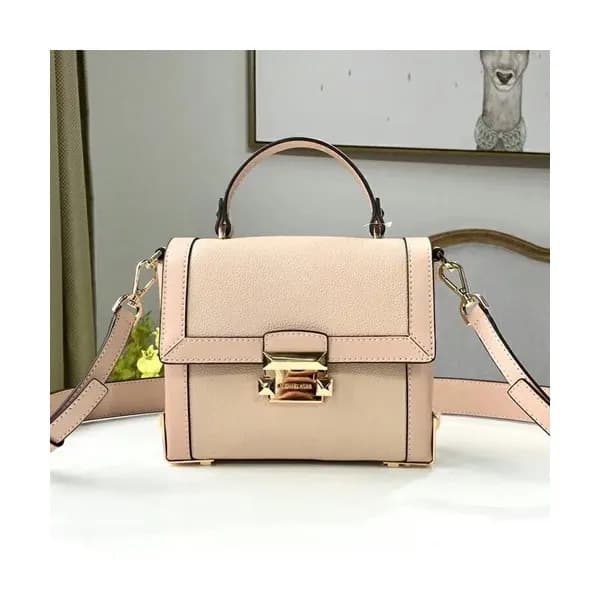 Michael Kors Leather Janey Tote Shoulder Bag, 19CM… - 1