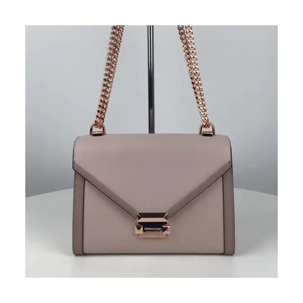Michael Kors 2018 Leather Whitney Chain Shoulder B… - 1