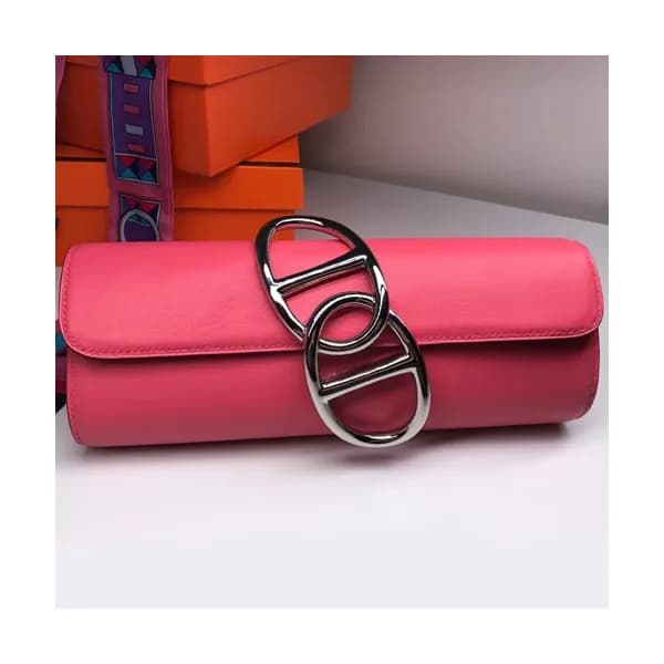 Hermes Egee Swift Leather Clutch Bag - 에르메스 에게 스위… - 1